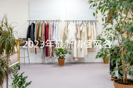 2023年最新情侣网名最好听最火爆的