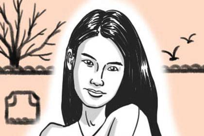 鹰钩鼻的女人