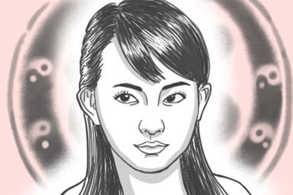 女人颧骨高