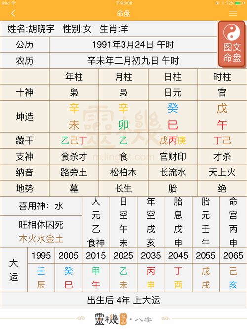 女命八字官印相生