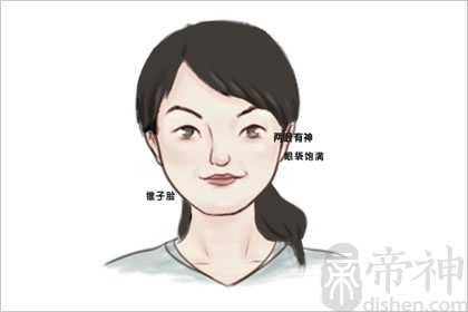 被富豪看中的女人面相 圆脸鼻子高眼睛大