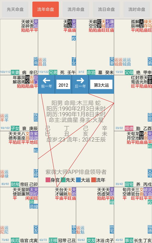 紫微斗数排盘解释(紫微斗数命盘是顺还是逆)