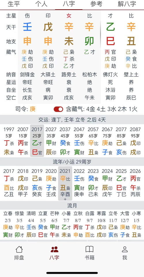 甲子庚午辛未辛卯八字排盘(辛卯丁酉庚午丙子是什么时候)